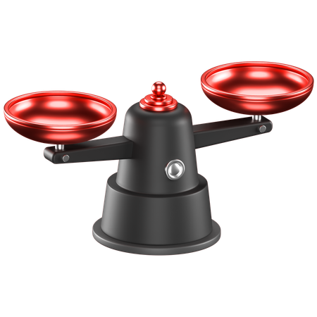 Balance Scale  3D Icon