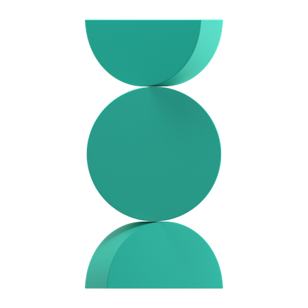 Balance shapes  3D Icon