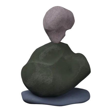 Balance Stone  3D Icon