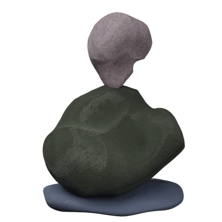 Balance Stone  3D Icon