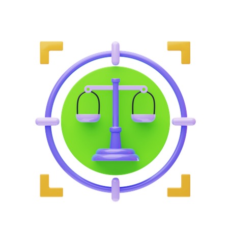 Balance Target  3D Icon