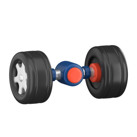 Balanceadora de ruedas  3D Icon