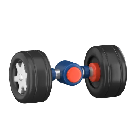 Balanceadora de ruedas  3D Icon