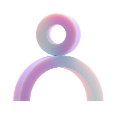 Balanced Circle  3D Icon