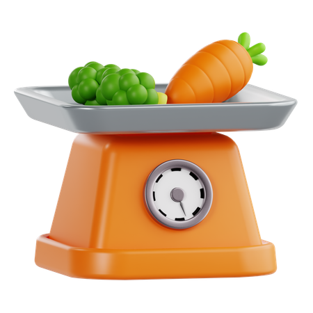Balanced diet  3D Icon