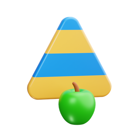 Balanced diet  3D Icon