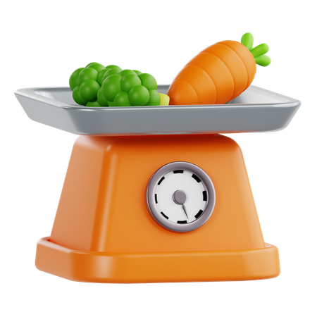 Balanced diet  3D Icon