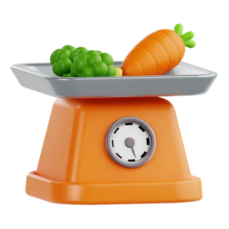 Balanced diet  3D Icon
