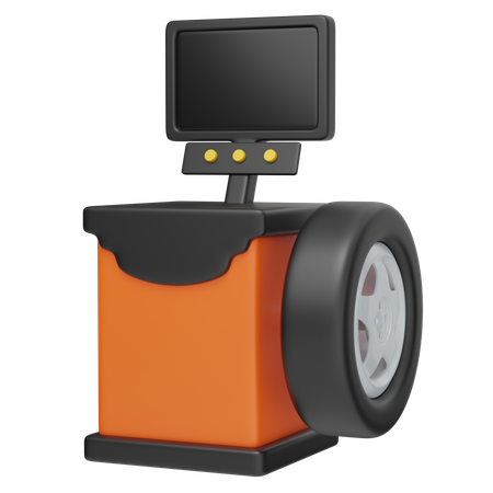バランスホイール  3D Icon