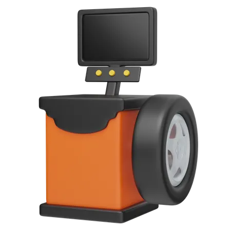 バランスホイール  3D Icon