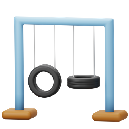 Balanço da roda  3D Icon