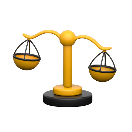Balanza  3D Icon