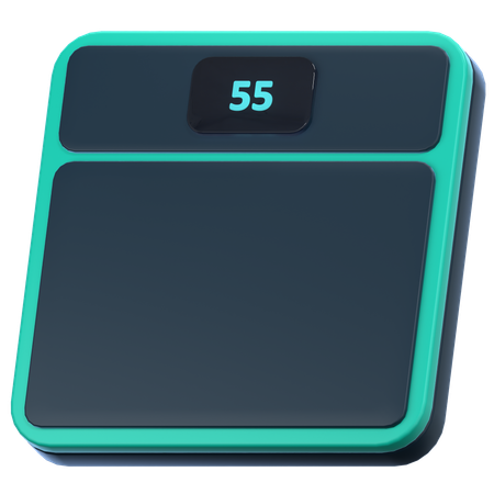 Escala de peso  3D Icon