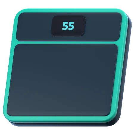 Escala de peso  3D Icon