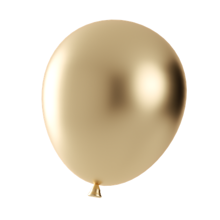 Balão  3D Icon