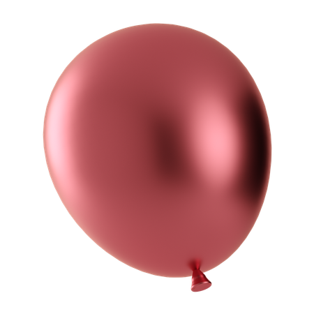 Balão  3D Icon