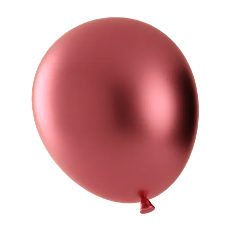 Balão  3D Icon