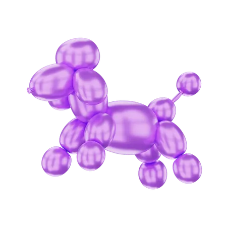 Balão animal  3D Icon