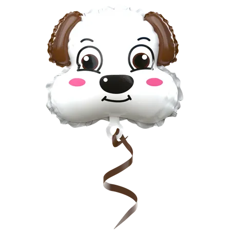 Balão de cachorro  3D Icon