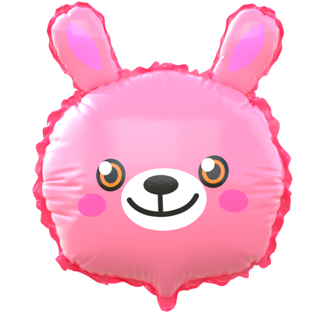 Balão de coelho  3D Icon