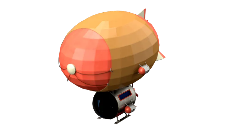 Balão de ar  3D Illustration