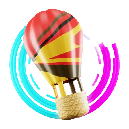 Balão de ar  3D Icon