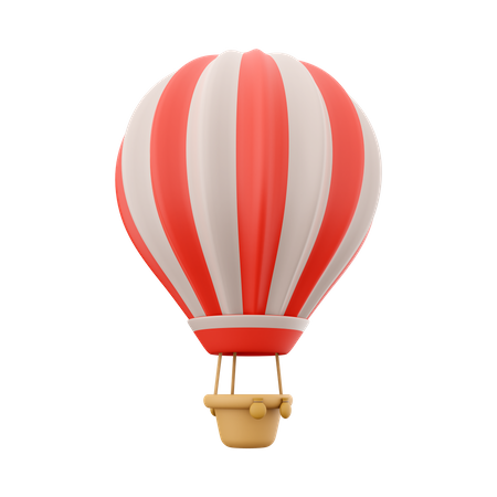 Balão de ar quente  3D Icon