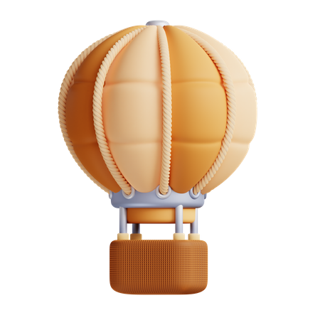 Balão de ar quente  3D Illustration