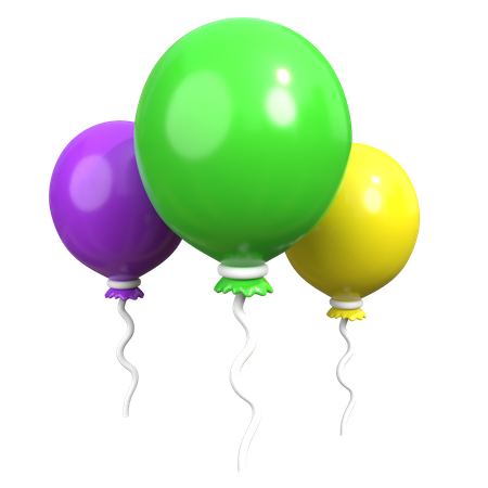 Balão decorativo  3D Icon