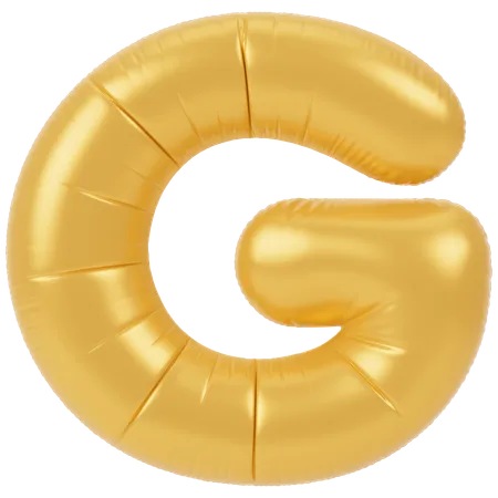 Balão G  3D Icon