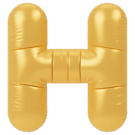 Balão H  3D Icon