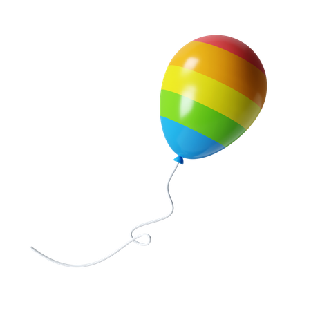 Balão lgbtq  3D Icon