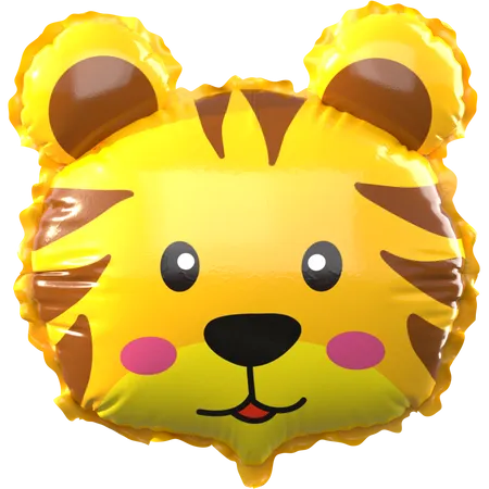 Balão tigre  3D Icon