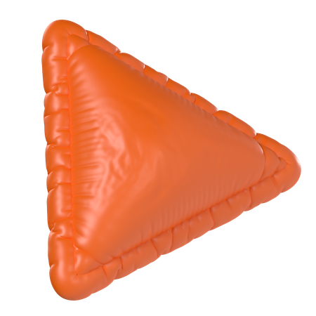 Balão triangular  3D Icon