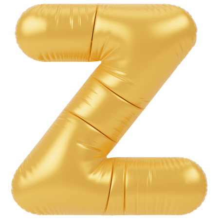 Balão Z  3D Icon