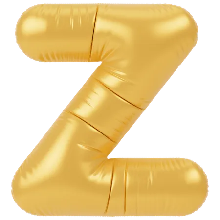 Balão Z  3D Icon