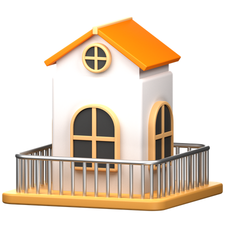 Balcon  3D Icon