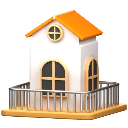 Balcon  3D Icon