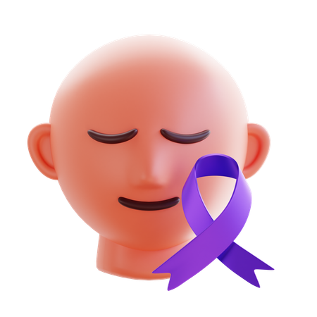 Bald Head  3D Icon