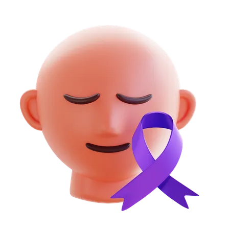 Bald Head  3D Icon