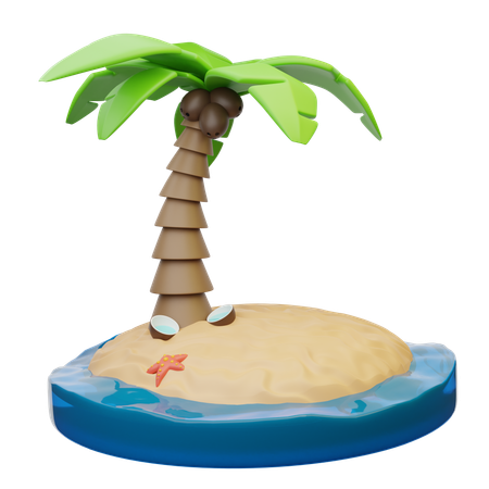 Balde de areia  3D Icon