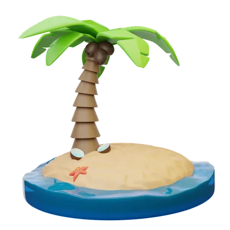 Balde de areia  3D Icon