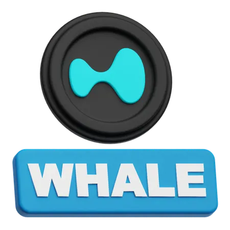 Baleia hiperlíquida  3D Icon