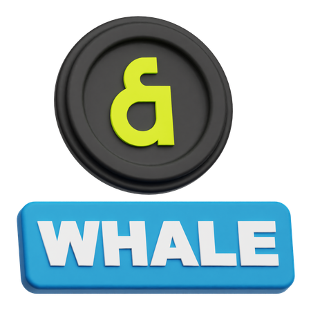 Esta baleia  3D Icon