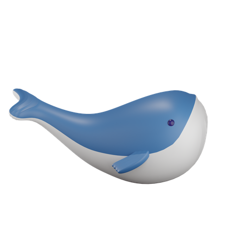 Baleine  3D Illustration