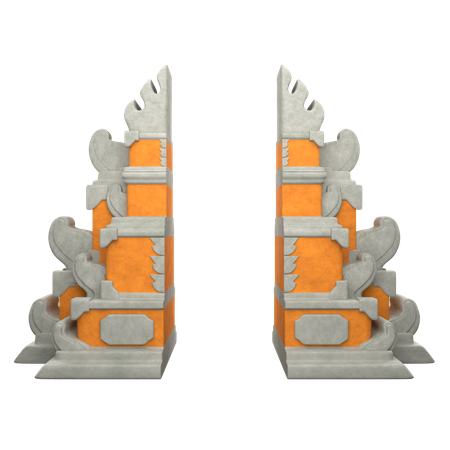 Balinesisches Tor  3D Icon