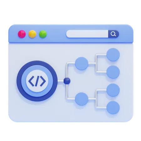 Balisage de schéma  3D Icon