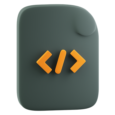 Balise html  3D Icon