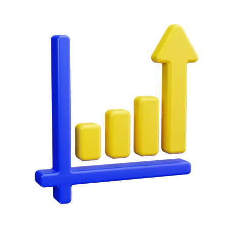 Balkendiagramm  3D Icon