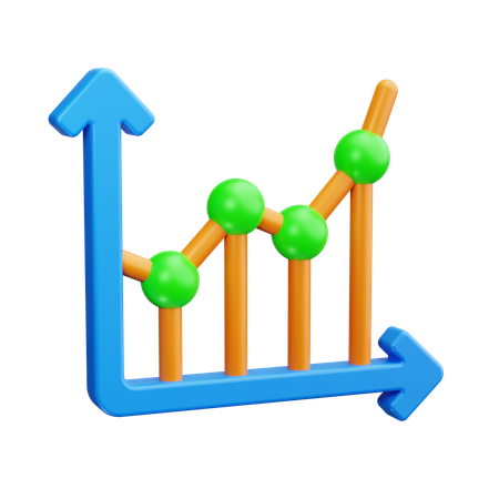 Balkendiagramm  3D Icon